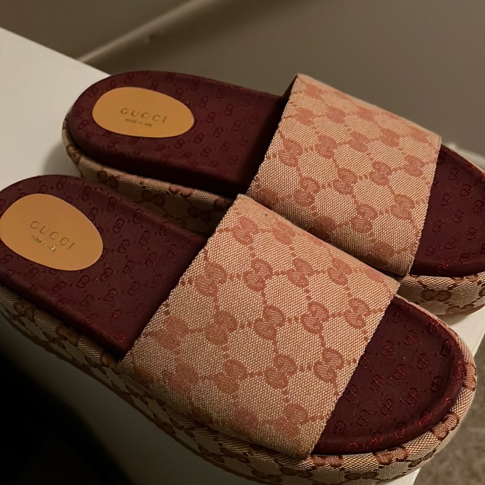 Gucci platform sandals